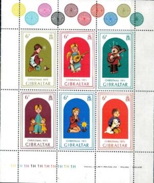 BOŻE NARODZENIE GIBRALTAR MI.ARK.328-333**