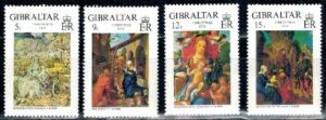 BOŻE NARODZENIE GIBRALTAR MI.383-386**