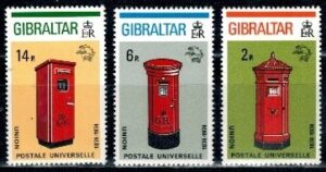 UNION GIBRALTAR 310-312**