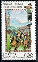 WYŚCIGI KONNE WŁOCHY MI.2145**