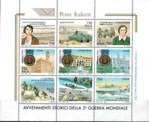 WYDARZENIA HISTORYCZNE Z II WOJNY ŚWIATOWEJ WŁOCHY MI.ARK.2368-2376**