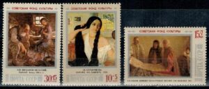 MALARSTWO ZSRR MI.5861-5863**