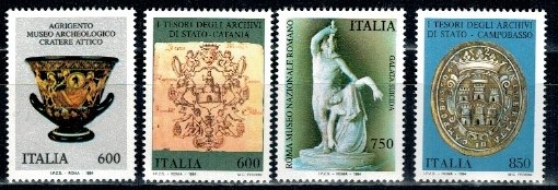 SZTUKA WŁOCHY MI.2338-2341**