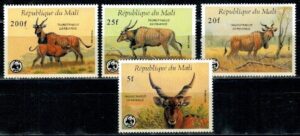 ZWIERZĘTA MALI MI.1078-1081**