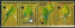 PAPUGI NORFOLK MI.421-424**