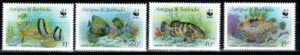 RYBY ANTIGUA BARBUDA MI.1010-1013**