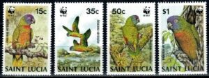 PAPUGI ST.LUCIA MI.909-912**