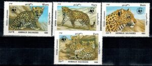 LAMPARTY AFGANISTAN MI.1453-1456**