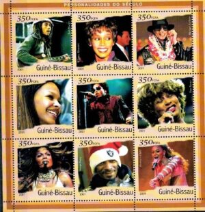 SŁAWNI MUZYCY GWINEA BISSAU MI.ARK.1911-1919**