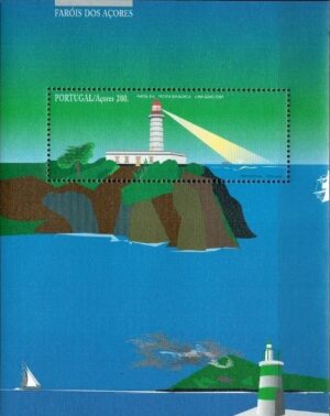 LATARNIA MORSKA PORTUGALIA AZORY MI.BL.16**