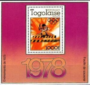 OLIMPIADA LETNIA TOGO MI.BL.126A**