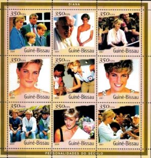 KSIĘŻNA DIANA GWINEA BISSAU MI.ARK.1938-1946**