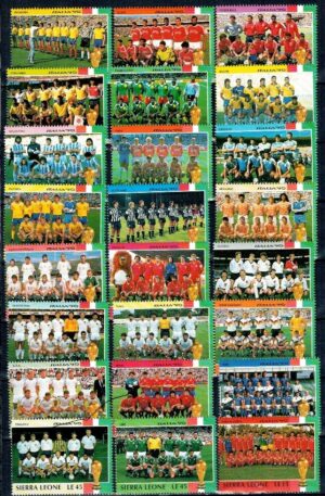 MUNDIAL SIERRA LEONE MI.1431-1454**