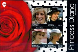 KSIĘŻNA DIANA MAYREAU MI.ARK.158-165**