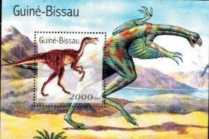 DINOZAURY GWINE BISSAU MI.BL.334**
