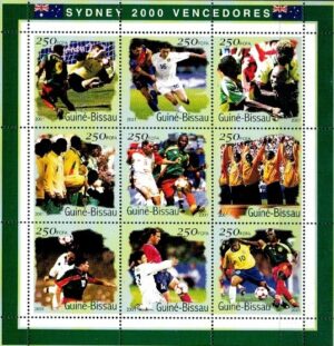 PIŁKA NOŻNA GWINEA BISSAU MI.ARK.1306-1314**