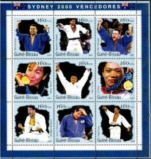 JUDO GWINEA BISSAU MI.ARK.1288-1296**