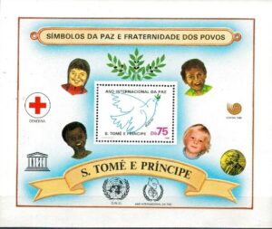 POKÓJ NA ŚWIECIE S.TOME E PRINCIPE MI.BL.169**