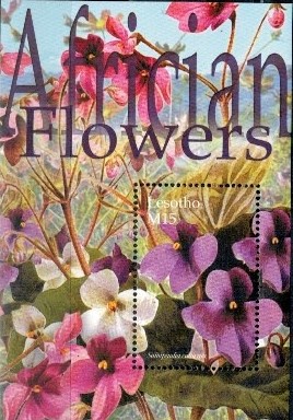 KWIATY LESOTHO MI.BL.192**
