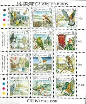 BOŻE NARODZENIE GUERNSEY MI.ARK.501-512**