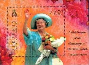 KRÓLOWA MATKA ALDERNEY MI.BL.8**