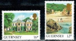 TURYSTYKA GUERNSEY MI.413-414**