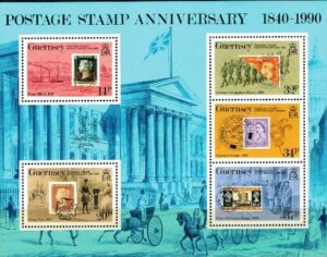 DZIEŃ ZNACZKA GUERNSEY MI.BL.6**