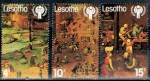 DZIEŃ DZIECKA LESSOTHO MI.278-280**
