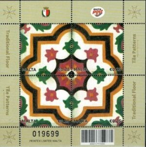 TRADYCYJNE WZORY PŁYTEK PODŁOGOWYCH MALTA MI.BL.73**