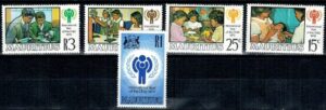 DZIEŃ DZIECKA MAURITIUS MI.484-487**