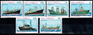 MARYNISTYKA MOZAMBIK MI.853-858**
