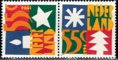 BOŻE NARODZENIE HOLANDIA MI.1528-1529**