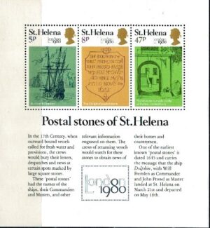 DZIEŃ ZNACZKA ST.HELENA MI.BL.5**