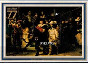 REMBRANDT RWANDA MI.BL.76**
