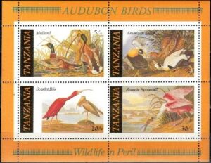 PTAKI TANZANIA MI.BL.55**