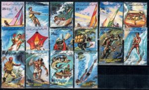 SPORTY WODNE LIBIA MI.1253-1268**