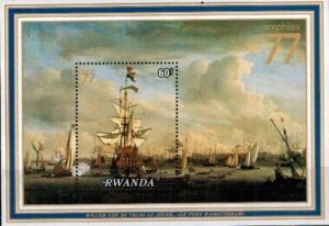 MALARSTWO RWANDA MI.BL.77**