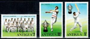 KRYKIET ANTIGUA MI.396-398**