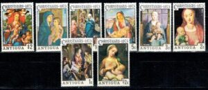 BOŻE NARODZENIE ANTIGUA MI.388-395**