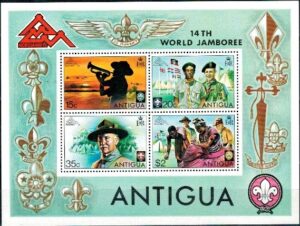 SKAUTING ANTIGUA MI.BL.21**
