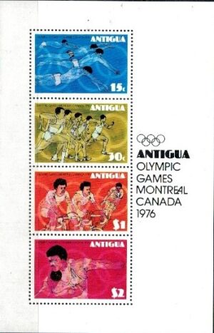 OLIMPIADA SPORTOWA ANTIGUA MI.BL.25**