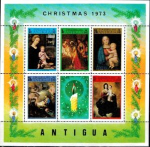 BOŻE NARODZENIE ANTIGUA MI.BL.9**