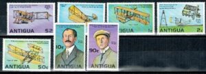 LOTNICTWO ANTIGUA MI.491-497**