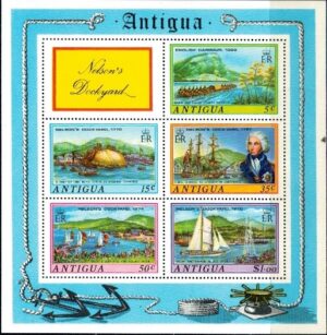 MARYNISTYKA ANTIGUA MI.BL.18**