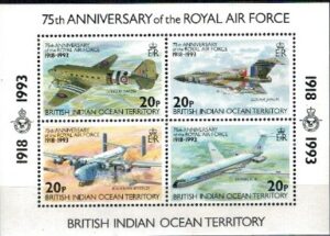 LOTNICTWO BRYTYJSKIE TERYTORIUM OCEANU INDYJSKIEGO MI.BL.4**