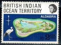 MAPA BRYTYJSKIE TERYTORIUM OCEANU INDYJSKIEGO MI.31**