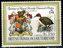 ROCZNICA BRYTYJSKIE TERYTORIUM OCEANU INDYJSKIEGO MI.43**