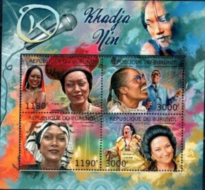 LEGENDY MUZYKI BURUNDI MI.ARK.2685-2688**