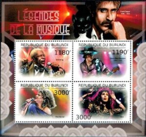 LEGENDY MUZYKI BURUNDI MI.ARK.2700-2703**