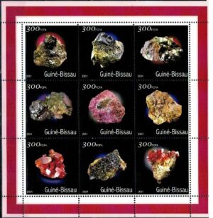 MINERAŁY GWINEA BISSAU MI.ARK.1543-1551**